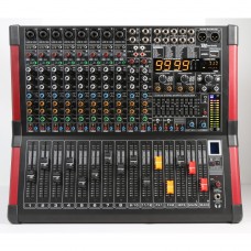 Power Dynamics PDM-S1204A 12-Channel Stage Mixer with Amplifier